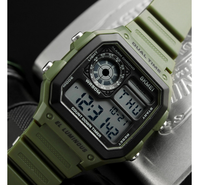Skmei 1299AG Army Green.
