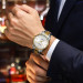 Curren 9090 Silver-Gold-Silver