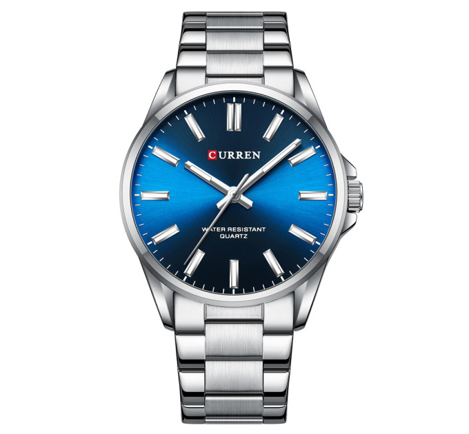 Curren 9090 Silver-Blue