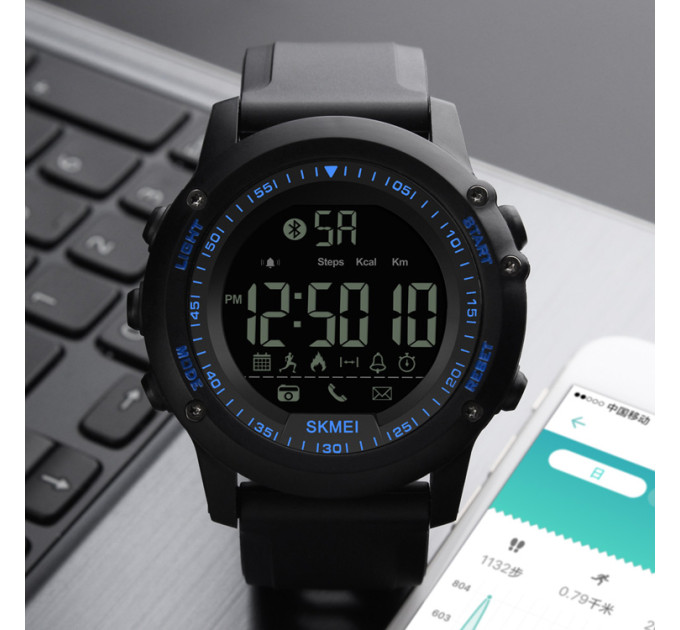 Skmei 1321BU Blue Bluetooth SALE