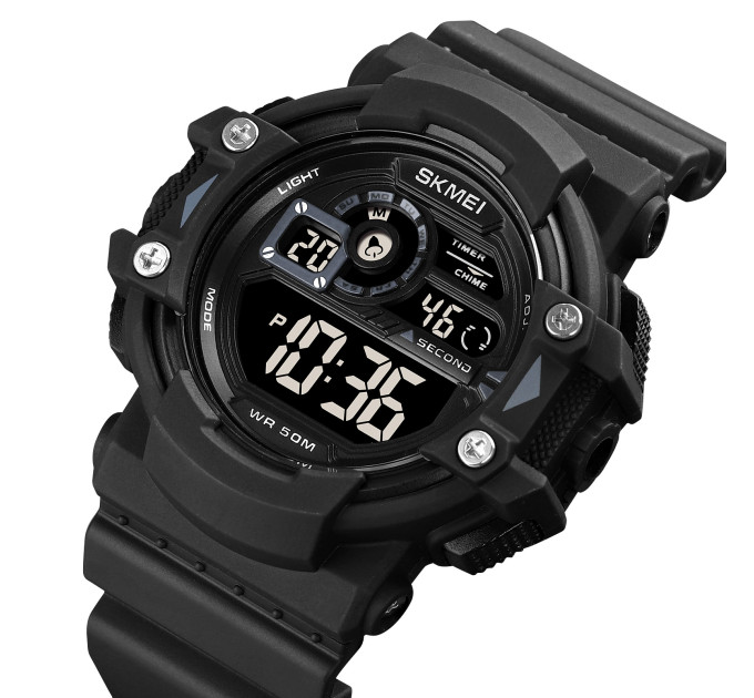 Skmei 1778BKBK Black-Black STOPPED
