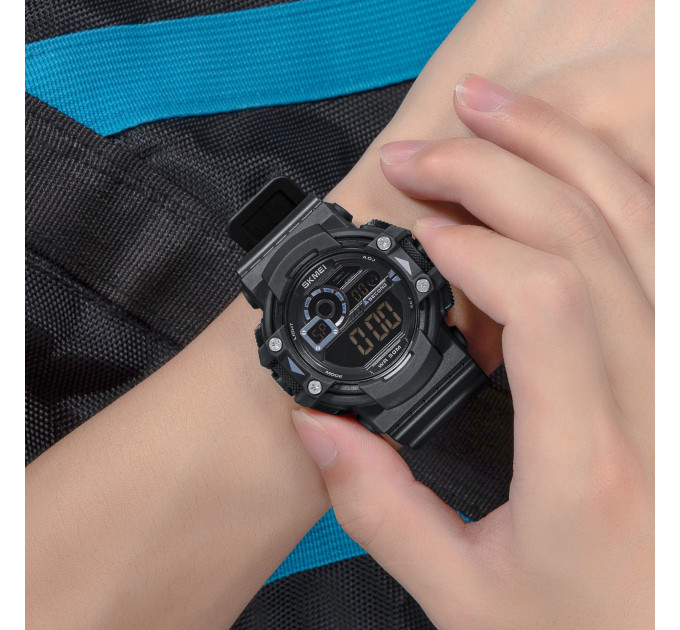 Skmei 1778BKBK Black-Black STOPPED