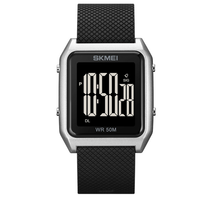 Skmei 1866SIBK Silver-Black