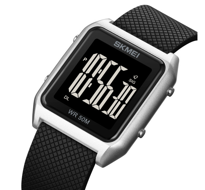 Skmei 1866SIBK Silver-Black
