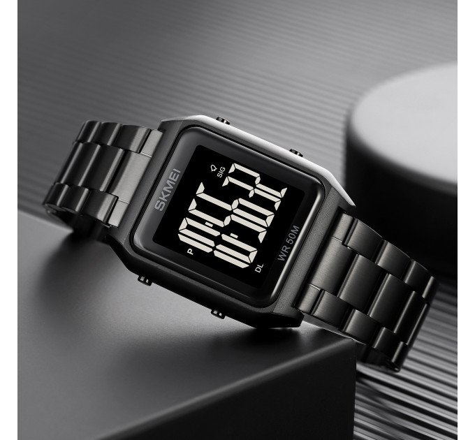 Skmei 1879BKBK Black-Black STOPPED