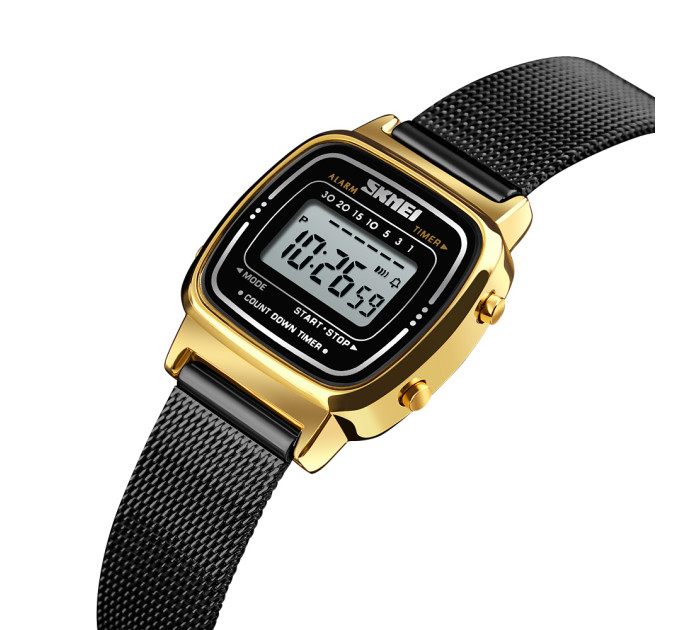 Skmei 1901MHGDBK Gold-Black Mesh