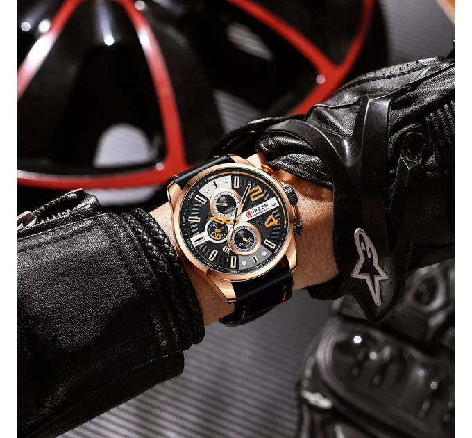 Curren 8393 Gold-Black