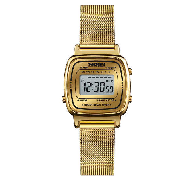 Skmei 1901MHGD Gold Mesh