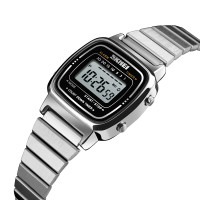 Skmei 1901SSI Silver Steel