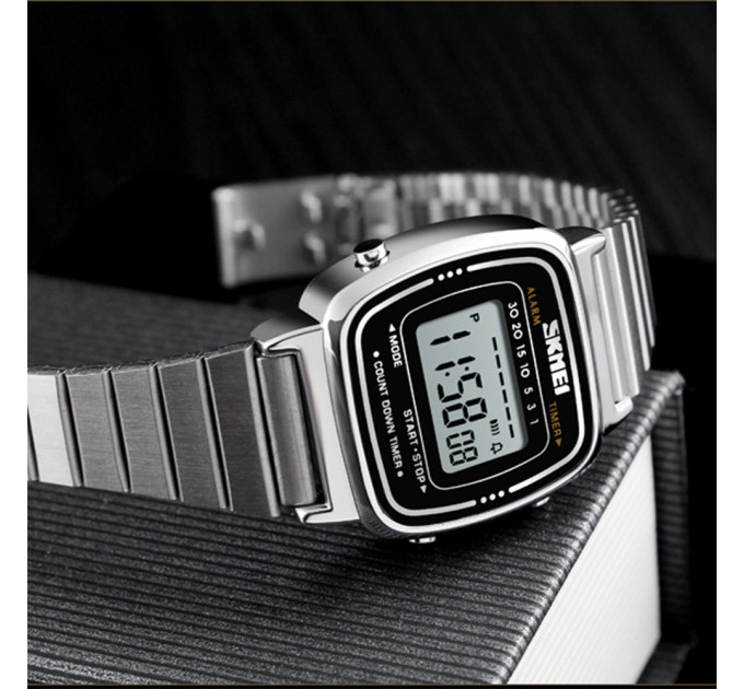 Skmei 1901SSI Silver Steel
