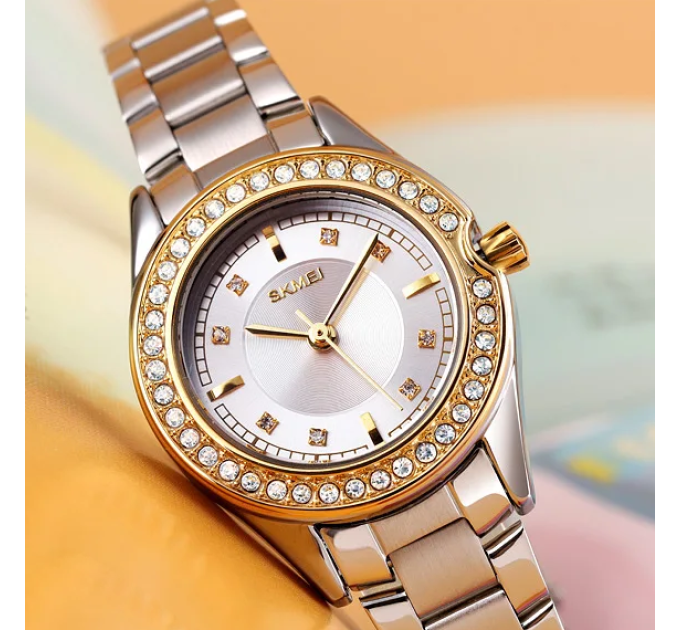 Skmei 1534GDSI Gold-Silver