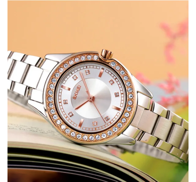Skmei 1534GDSI Gold-Silver