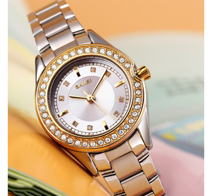 Skmei 1534GDSI Gold-Silver