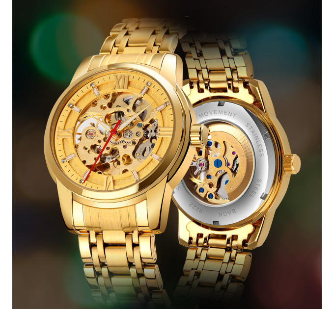Skmei 9222GDGD Gold-Gold.
