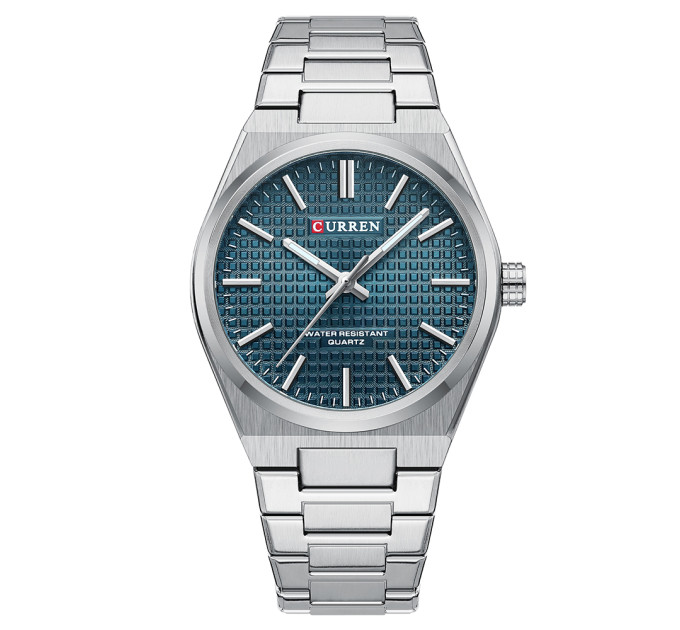 Curren 8439 Silver-Blue