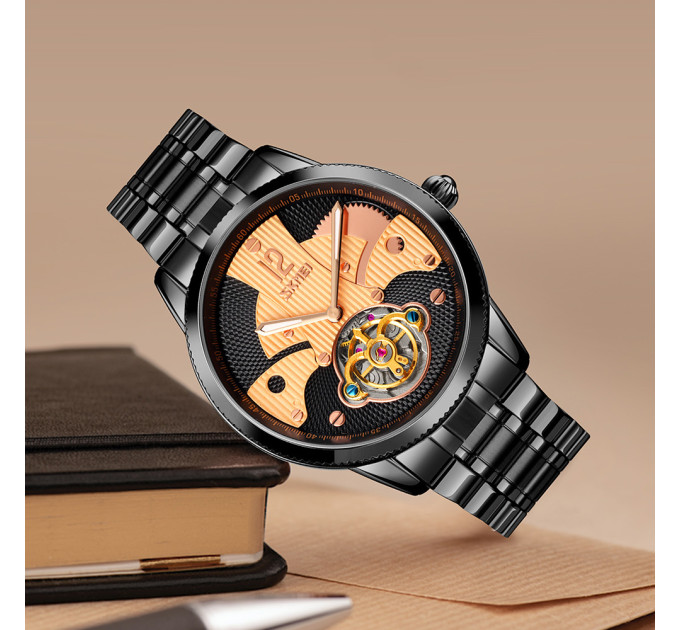 Skmei 9205BKRG Black-Rose Gold
