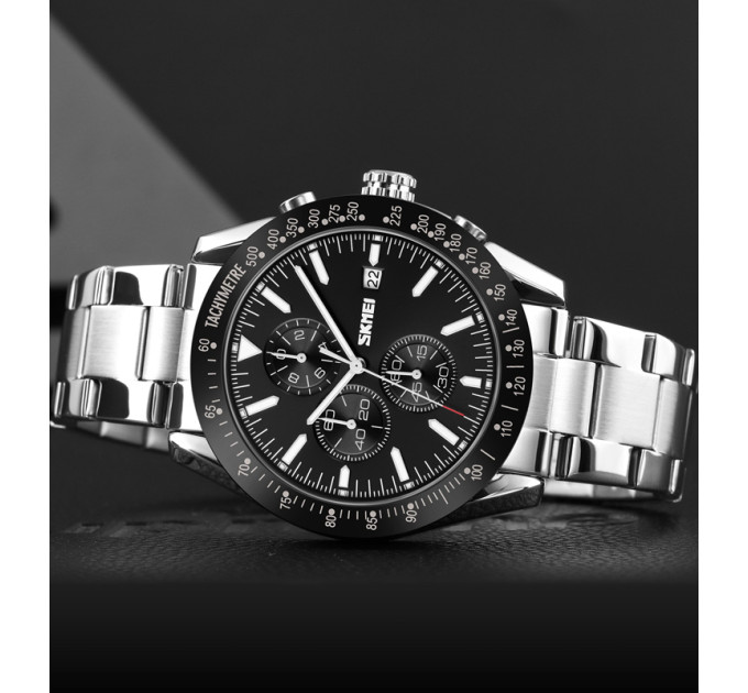 Skmei 9253SIBK Silver-Black