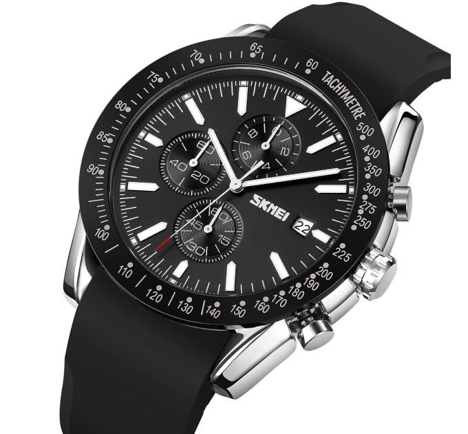 Skmei 9253PSIBK Silver-Black Sil