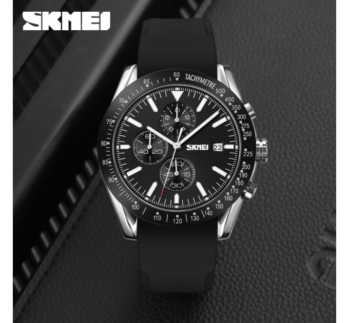 Skmei 9253PSIBK Silver-Black Sil