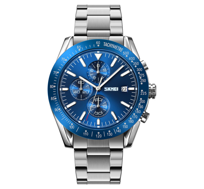 Skmei 9253SIBU Silver-Blue SALE