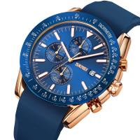 Skmei 9253PRGBU Rose Gold-Blue Sil SALE