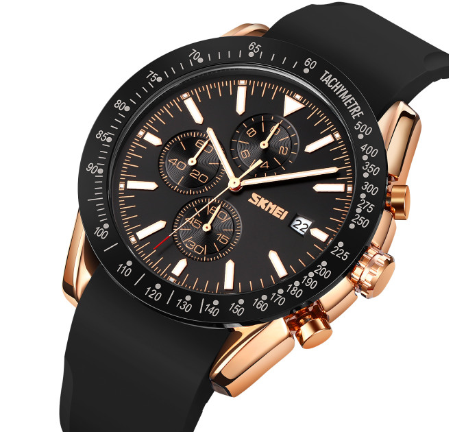 Skmei 9253PRGBK Rose Gold-Black Sil