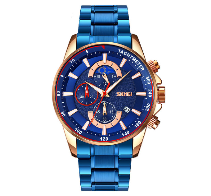 Skmei 9250RGBU Rose Gold-Blue SALE