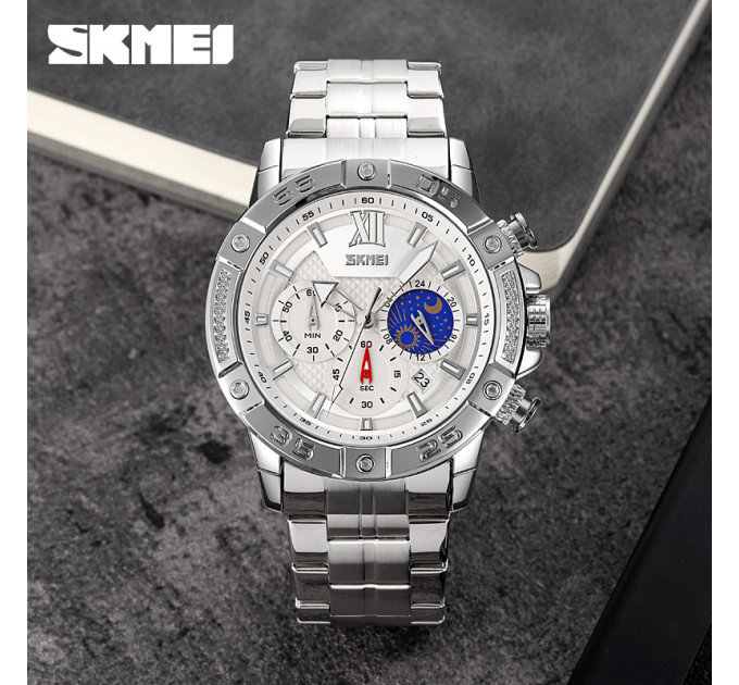 Skmei 9235SISI Silver-Silver