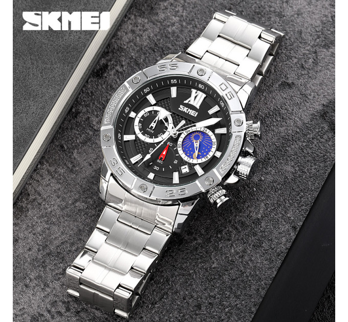 Skmei 9235SIBK Silver-Black