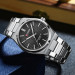 Curren 8439 Silver-Black