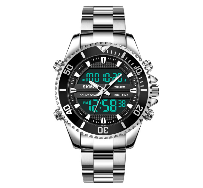 Skmei 1850SIBK Silver-Black