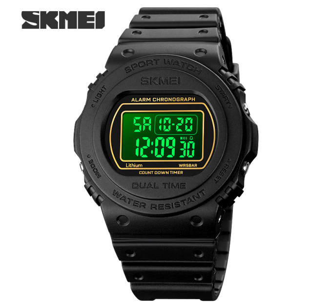 Skmei 1776BKBK Black-Black SALE