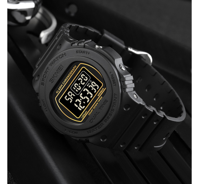 Skmei 1776BKBK Black-Black SALE