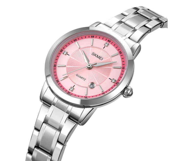 Skmei 1819SIPK Silver-Pink