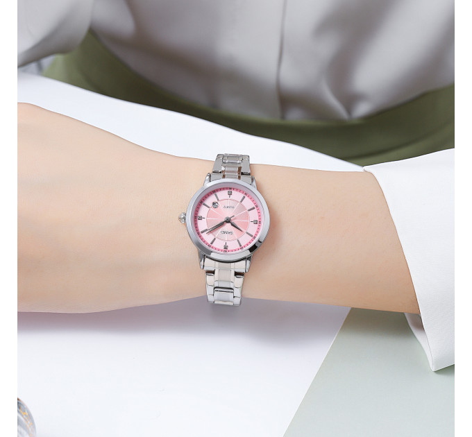 Skmei 1819SIPK Silver-Pink