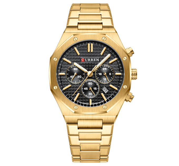 Curren 8440 Gold-Black