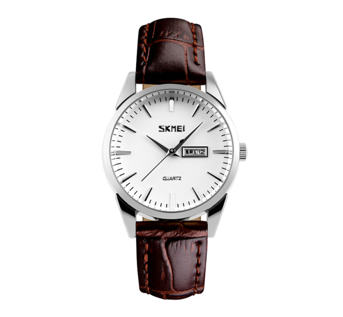 Skmei 9073SIWT-S Silver-White lady SALE