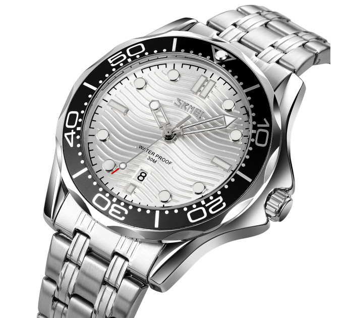 Skmei 9276SSISI Silver-Silver Steel Strap