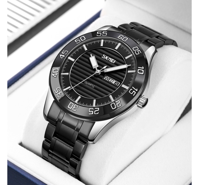 Skmei 9293SIBKBK Silver-Black SALE