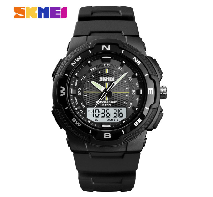 Skmei 1454BKWT Black-White
