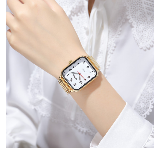 Skmei 1955GDWT Gold-White