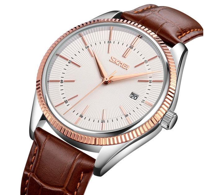Skmei 9298TRGSI Rose-Gold Silver
