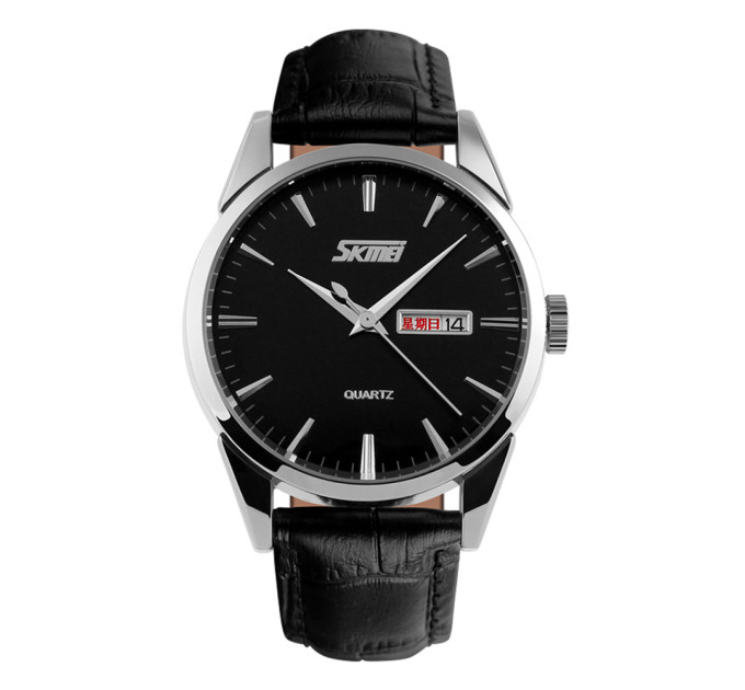 Skmei 9073SIBK-B Silver-Black men SALE