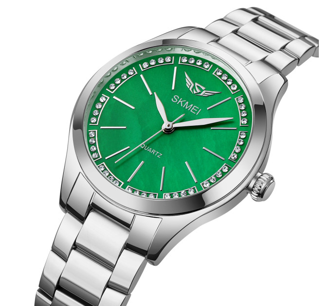 Skmei 1964SIGN Silver-Green SALE