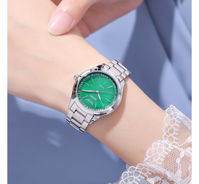 Skmei 1964SIGN Silver-Green SALE