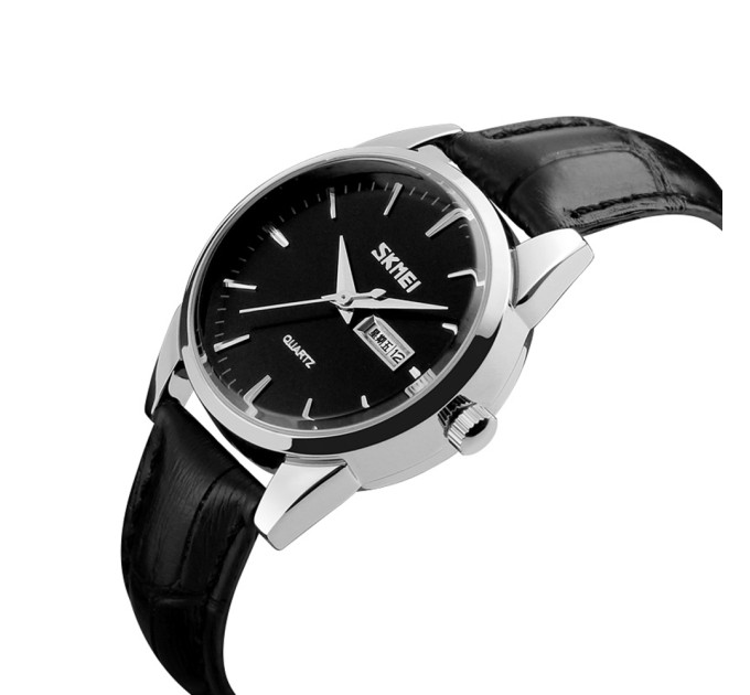 Skmei 9073SIBK-S Silver-Black lady