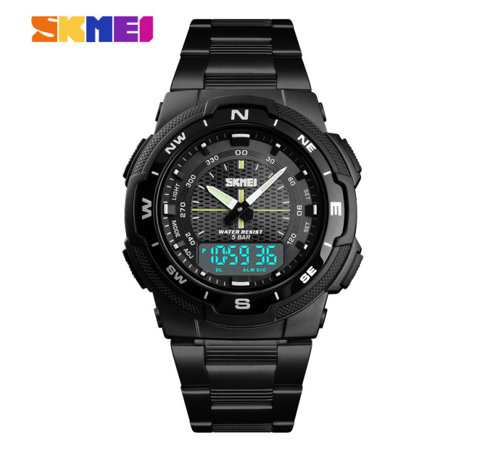 Skmei 1370BKWT Black-White SALE