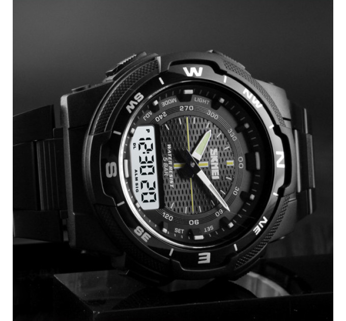 Skmei 1370BKWT Black-White SALE