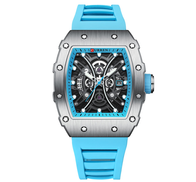 Curren 8438 Black-Light Blue