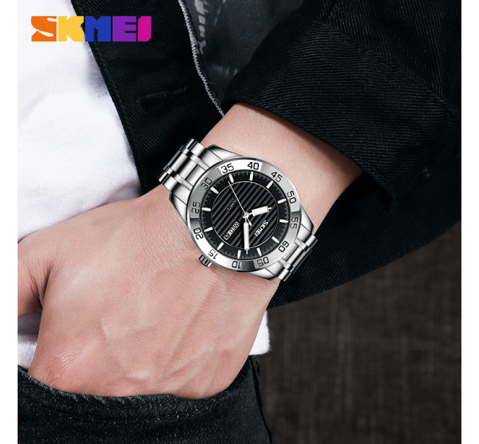 Skmei 9293SIBK Silver-Black